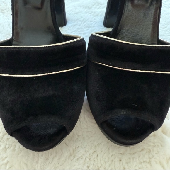 HERMES Judith velvet shoes size 38 Authentic Retail 1350$ - Picture 7 of 12